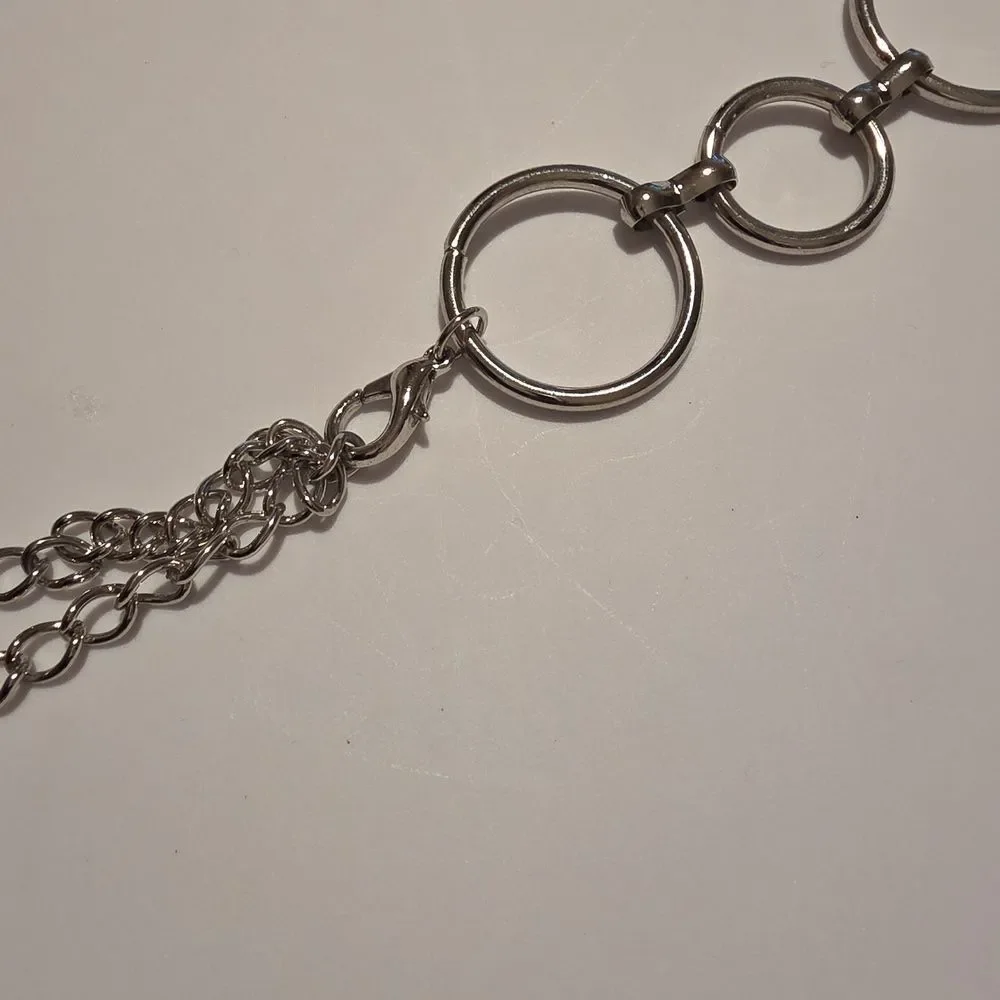Elegant Silver Chain Belt or Necklace